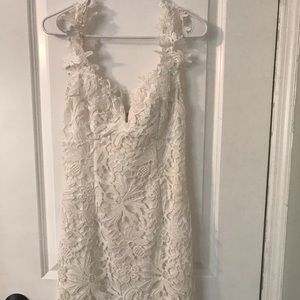 Floral lace dress